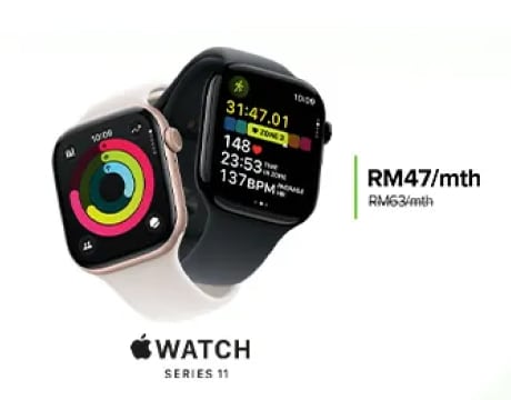 Enjoy up to RM600 off Apple Watch